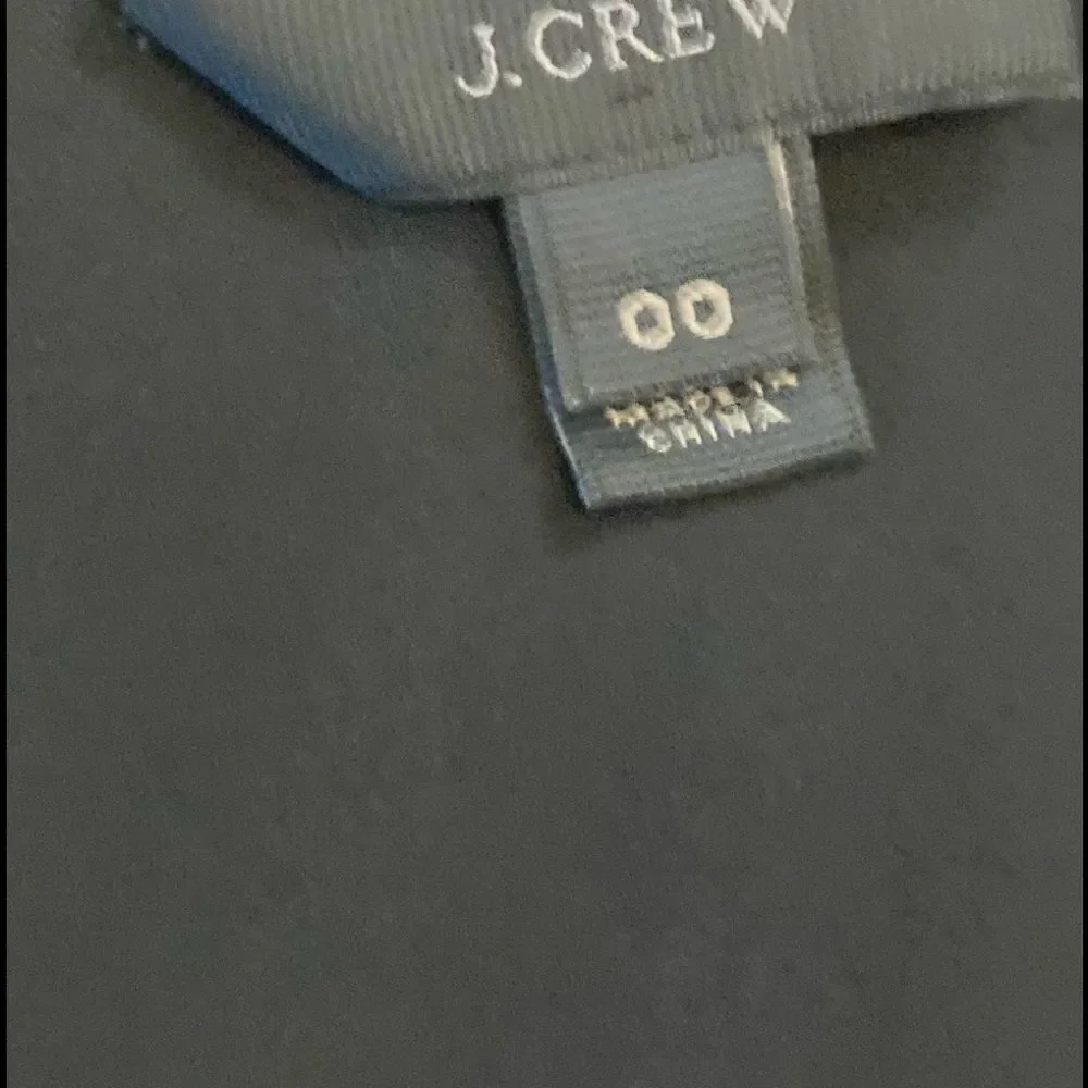 J Crew Black blouse XS